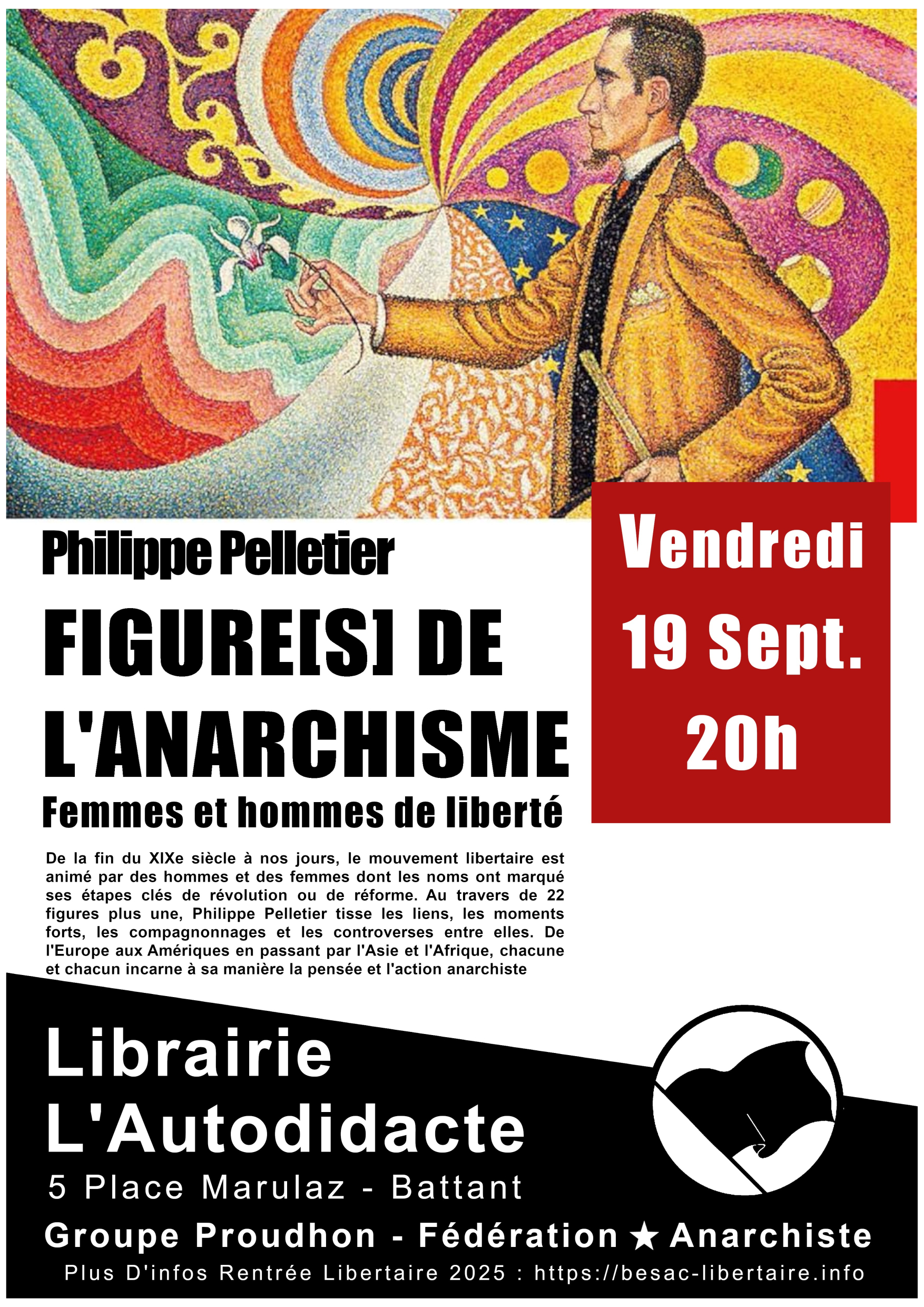 Affiche 19-09 Figure(s) de l'anarchisme